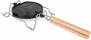 Petromax Wende Waffeleisen aus Gusseisen mit Auflagegestell f&uuml;r Grill und Camping
