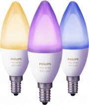 PHILIPS 241282 Hue White & Color Ambiance 3er Pack E14 LED Leuchtmittel