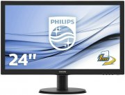 Philips 243V5LHSB/00 EEK B 59,9 cm (23,6 Zoll) Full HD LED Monitor