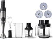 Philips 5000 Serie HR2685/00 Stabmixer inkl. Zerkleinerer, Kompakthacker und Schneebesen