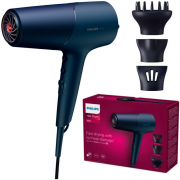 Philips 5000 Series BHD510/20 Haartrockner mit ThermoShield Technologie, Volumendiffusor und 2 D&uuml;sen