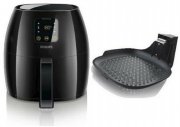 Philips Airfryer xL HD9248/90 + Grillpfanne Hei&szlig;luft-Fritteuse schwarz f&uuml;r 195&euro; statt 249&euro;
