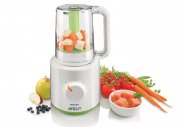 Philips Avent 2-in-1 Babynahrungszubereiter SCF870/20 zum Dampfgaren und Mixen