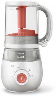 Philips Avent 4-in-1 Babynahrungszubereiter Dampfgarer und Mixer SCF881/01