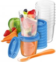 Philips Avent Aufbewahrungsbecher f&uuml;r Babynahrung 20er Pack 10x180 ml 10x 240 ml