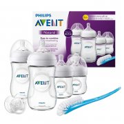 Philips Avent Baby-Fl&auml;schchen f&uuml;r Neugeborene, transparent (Modell SCD301/01)