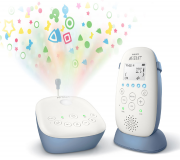 Philips Avent DECT Babyphone SCD735/26 mit Sternenhimmel-Projektion