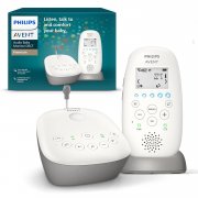 Philips Avent SCD733/26 DECT DECT Babyphone mit Sternenhimmel-Projektion und Gegensprechfunktion