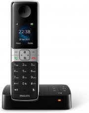 Philips D6351B/38 DECT Schnurlostelefon mit Anrufbeantworter