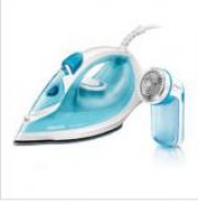 PHILIPS Dampfb&uuml;geleisen 2000W + Fusselrasierer f&uuml;r 24,99 EUR