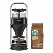 Philips HD 5408/60 Caf&eacute; Gourmet Kaffeemaschine + STARBUCKS Kaffee