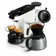 PHILIPS HD 6592/00 SENSEO SWITCH, WEISS PAD- UND FILTERKAFFEEMASCHINE THERMO f&uuml;r 69,90&euro;
