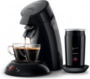 Philips HD6553/65 Domestic Appliances Senseo Original Kaffeepadmaschine mit Milchaufsch&auml;umer