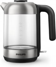 Philips HD9339/80 1.7 Liter Glas Wasserkocher mit Kontrollanzeige