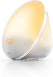Philips HF3510/01 Wake-Up Light mit Sonnenaufgangsfunktion inkl. digitalem FM Radio