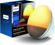 Philips HF3519/01 Wake-up Light mit Sonnenaufgangfunktion und Digitalen Fm Radio