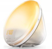 Philips HF3531/01 Wake-Up Light Tageslichtwecker mit Sonnenaufgangfunktion und Touchdisplay