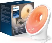 Philips HF3671/01, Wake Up Light, Plastik, Wei&szlig;, 12 x 19 x 19 cm 