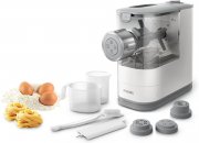 Philips HR2345/19 Viva Collection Pasta und Nudelmaschine mit 4 Formscheiben