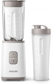 Philips HR2602/00 Daily Collection Minimixer und Smoothie Maker mit Trinkflasche