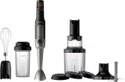 Philips HR2657/90 Stabmixer inkl. 2-in-1 Togo Trinkflasche, Spiralschneider, Schneebesenaufsatz