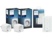 PHILIPS Hue Smart Plug 2-er Pack inkl. Hue Dimmschalter