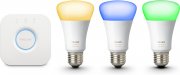 Philips Hue Wei&szlig; und Farbe Ambiance Starter-Kit E27