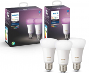 Philips Hue White Ambiance and Color E27 3-er Pack bei Amazon f&uuml;r 74,99 Euro
