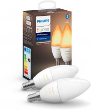 Philips Hue White Ambiance Doppelpack E14 Bluetooth (72635500) 