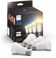 Philips Hue White Ambiance E27 Viererpack 4x570lm steuerbar via App und kompatibel mit Alexa