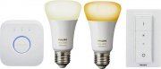 PHILIPS Hue White Ambiance Starter-Kit 2x E27-Lampen Hue + Bridge + Dimmschalter