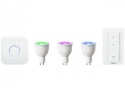  Philips Hue White and Color Ambiance GU10 6.5W Starter Kit f&uuml;r 129&euro; statt 143&euro;