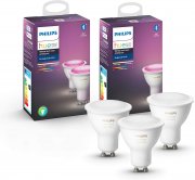 Philips Hue White and Color Ambiance GU10 LED Lampe 3er Pack 5,7W Bluetooth