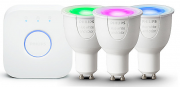 Philips Hue White and Color Ambiance GU10 Starter Kit