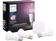 Philips Hue White and Color Ambiance LED Starter Kit 3xE27 + Bridge Bluetooth