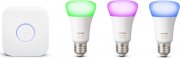 Philips Hue White and Color Ambiance LED Starter Kit 3xE27 + Bridge Bluetooth f&uuml;r 99 Euro