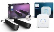Philips Hue White and Color Ambiance Play Lightbar Doppelpack inkl. Hue Bridge