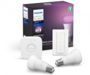 PHILIPS Hue White & Col. Amb. E27 2er Bluetooth Starter Kit Mehrfarbig