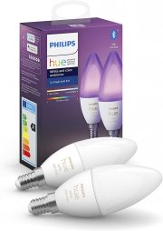 Philips Hue White & Color Ambiance E14 LED Lampe Doppellpack