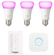Philips Hue White & Color Ambiance E27 Bluetooth Starter Kit + White & Color Ambiance E27 Lampe