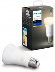 PHILIPS Hue White E27 Bluetooth LED Lampe Warmwei&szlig;