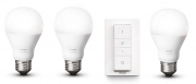Philips Hue White Wireless Dimming Starter Kit 3 x 9,5W E27 + Dimmschalter f&uuml;r 42,90 Euro