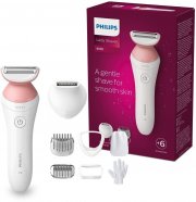 Philips Lady Shaver Series 6000 BRL146/00 kabelloser Damen Rasierer mit 6 Zubeh&ouml;rteilen