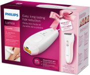 Philips Lumea Essential BRI858/04 Haarentfernungsger&auml;t + Rasierer