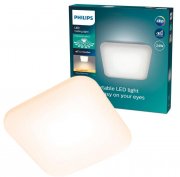 Philips Mauve LED Deckenleuchte, 24W, 43cm x 43cm, warmwei&szlig;
