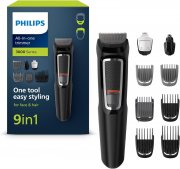 Philips MG3740/15 Multigroom Series 3000 9-in-1 f&uuml;r Gesicht und Haare