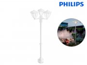 Philips myGarden Robin Laterne 3 flammig wei&szlig;