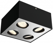 Philips myLiving Box 4-flammiger LED Deckenstrahler mit Warm Glow Funktion