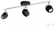 Philips myLiving Rivano LED Deckenleuchte 3x 4,3 W schwarz oder weiss