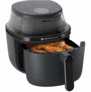 Philips NA340/00 Serie 3000 Airfryer 7,2 Liter Hei&szlig;luftfritteuse mit Sichtfenster